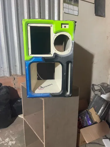 Box para voz medio de 10 corneta e tuita