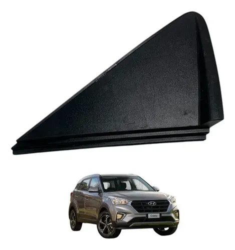Acabamento Porta Traseira Esquerda Hyundai Creta 2017 Preto