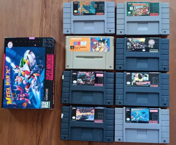 Lote de Jogos Super Nintendo