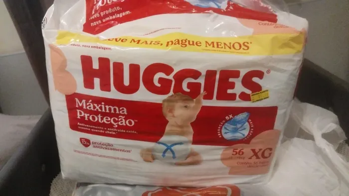 Fralda não usei nada depois q fui ver q era xxg 