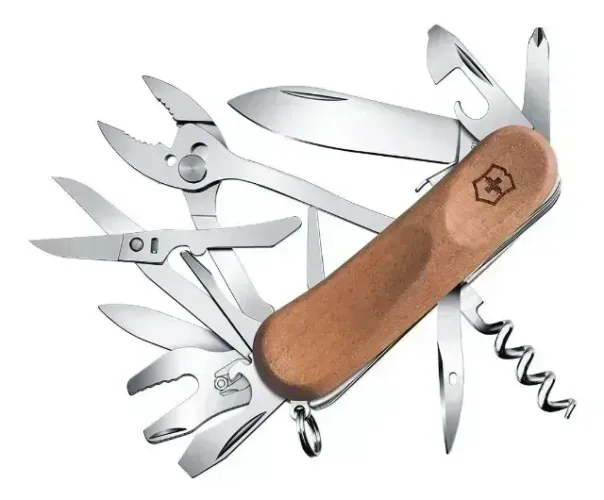Canivete Victorinox Evowood S557 Nogueira 2.5221.s63 Walnut