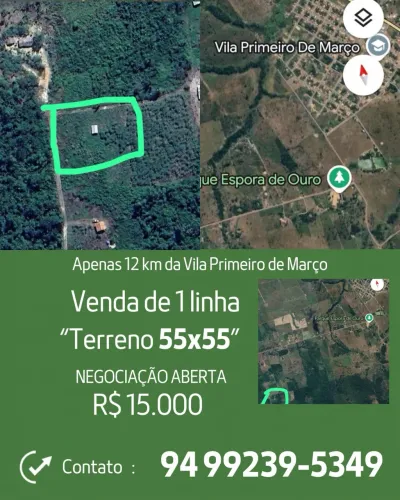 1 linha