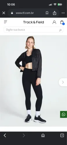 Legging Track & Field original 100 reais