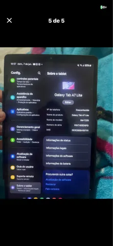 Tablet Samsung A7 lite