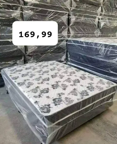 CAMA BOX CASAL D20 - DIRETO DE FABRICA 