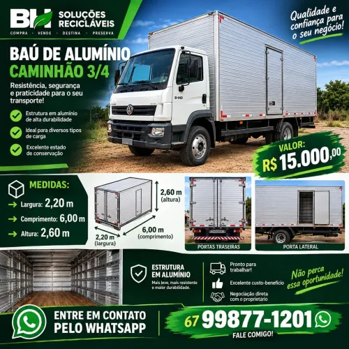 Baú para mudança 
