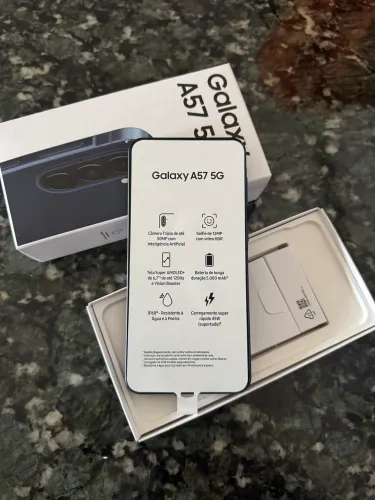 A57 256gb nota e caixa - zerado!!