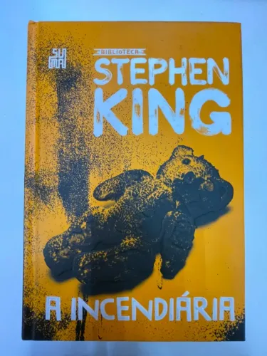 LIVRO A INCENDIÁRIA - BIBLIOTECA STEPHEN KING