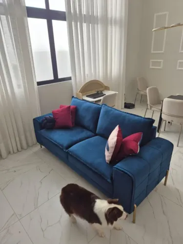 Sofá azul