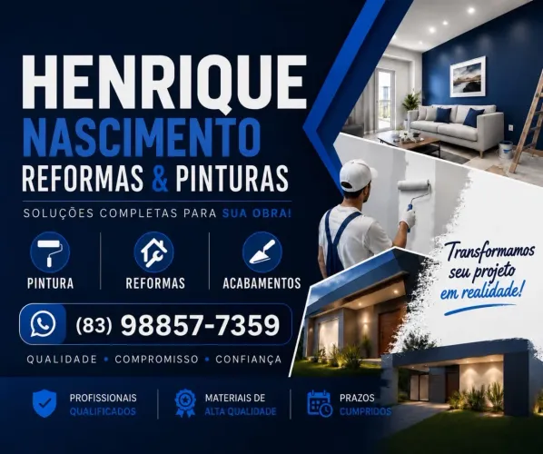 Pintor , reformas , acabamentos