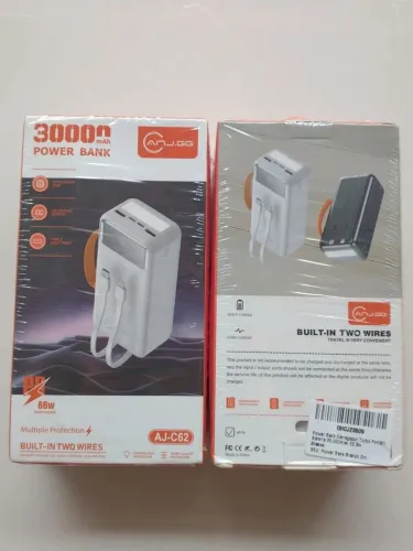 Power Bank ANJ.GG AJ-C62 - 30000mAh - Turbo 66W - LED Display - Novo