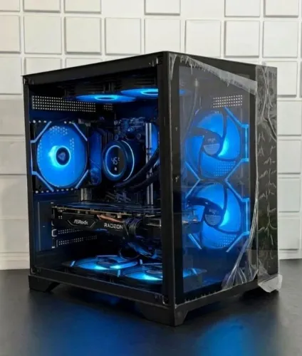 (NOVO) PC Gamer Ryzen 5 5500, RX 6600 8 GB, 16 GB, SSD 512 GB - Até 12x no cartão