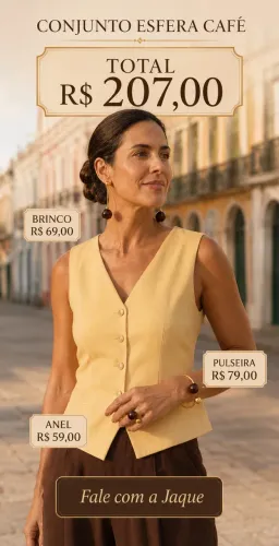 Conjunto Esfera Café