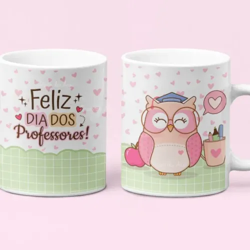 caneca dia dos professores