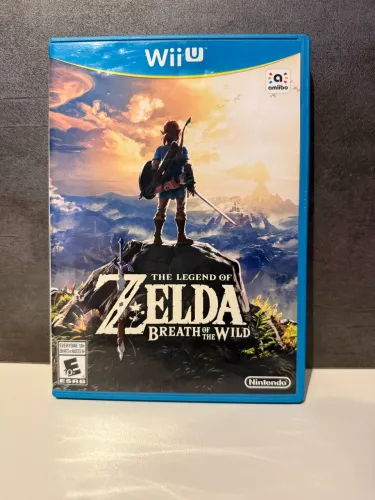 Zelda Breath of The Wild Wii U - impecavel e completo.