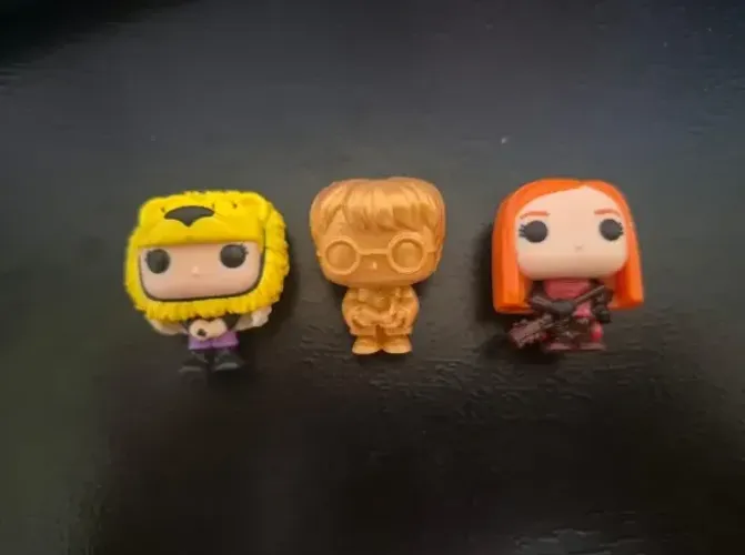 3 funkos, Harry Potter kinder joy importado