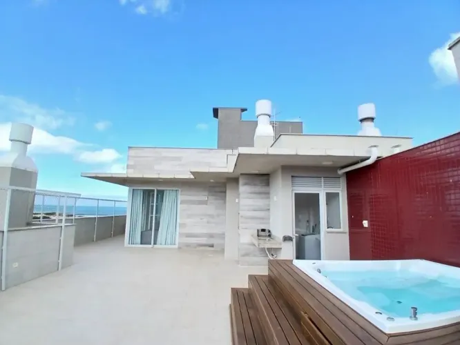 Cobertura com 3 dormitórios para alugar, 140 m² por R$ 13.850,00/mês - Campeche - Florianó