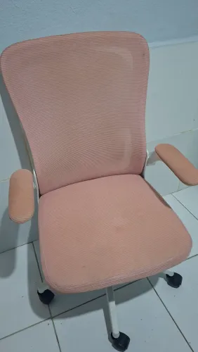 Cadeira de Escritório Ergonômica Rosa | Seminova