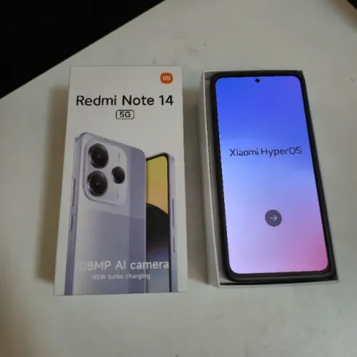 Xiaomi Redmi Note 14 c/ Nota, Caixa, na garantia 256gb 8gb Ram