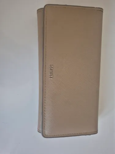 Carteira Schutz Bege Retangular