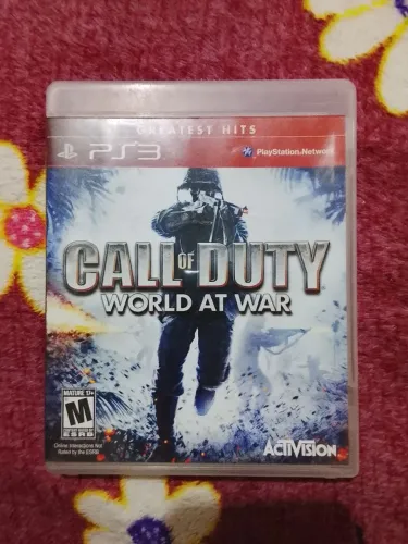 CALL OF DUTY  WORLD AT WAR PS3 GREATEST HITS 