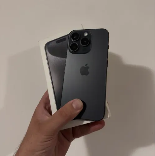 iPhone 15 pro preto 128 GB 6 meses garantia