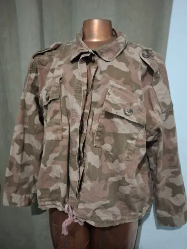 Jaqueta parka estampa camuflada youcom tm M/G