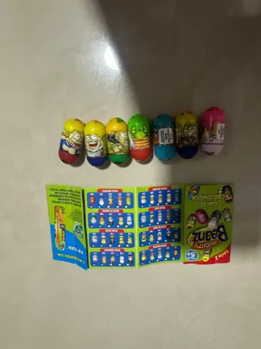 Coleção Mighty Beanz com Guia