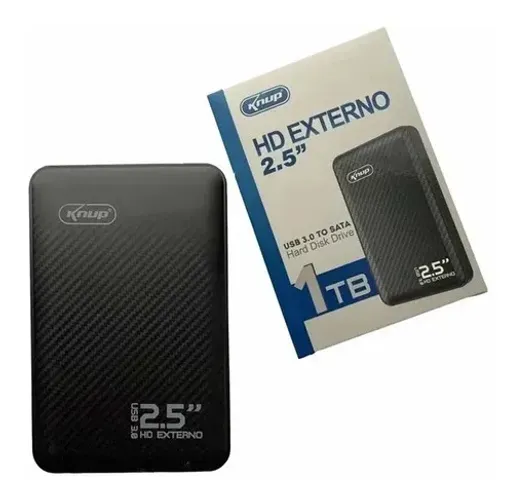 Hd Externo Knup 1TB USB 3.0 
