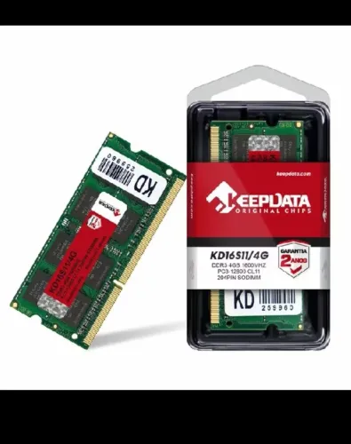 Memória RAM 8GB 1600mhz notebook