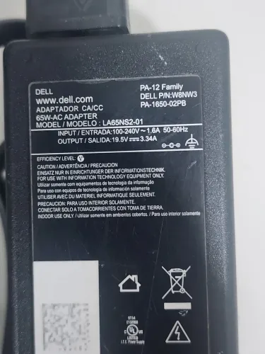 Carregador notebook Dell