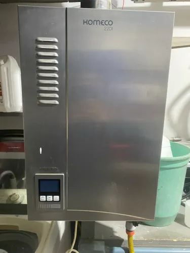 Aquecedor de água a gás Komeco 22 litros 220 v glp