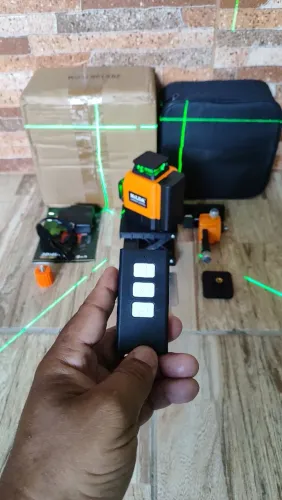 Nível A Laser HILDA 12 Linhas 360° Graus A Bateria Recarregável