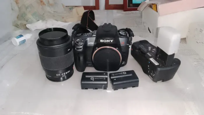 Câmera Sony A550