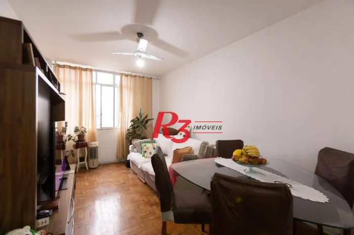 Apartamento à venda, 85 m² por R$ 600.000,00 - Gonzaga - Santos/SP