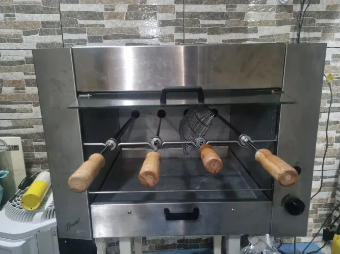 Churrasqueira a gás de embutir 
