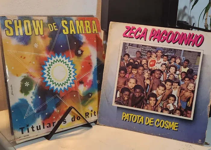 Kit 2 vinil ZECA PAGODINHO e TITULARES DO SAMBA DE SAMBA lp