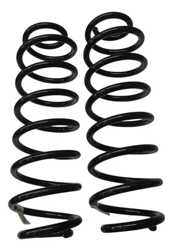 Par de Molas Traseiras VW Tera 1.0 Turbo 2025 2026 Cor Preta