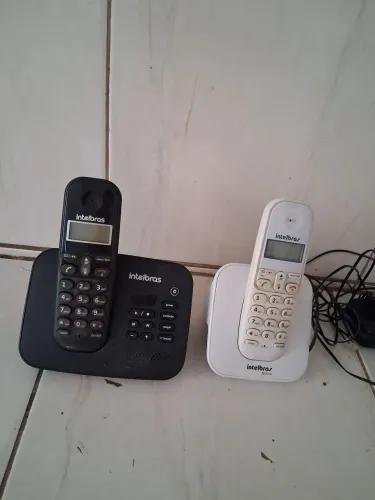 Vendo dois telefone sem fio