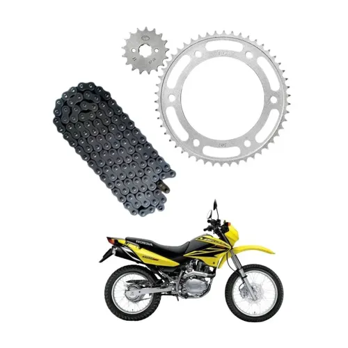 Kit relação transmissão Bros 125/150/160 XRE 190