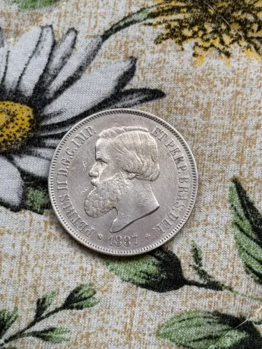 Moeda 2000 réis 1887