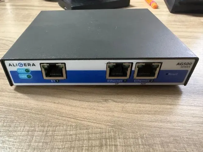 Gateway Aligera AG500 (VoIP / SIP) - Seminovo e 100% Funcional S/ Fonte