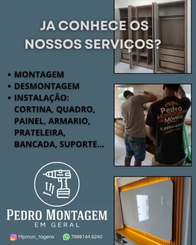 Montagem e mudança 