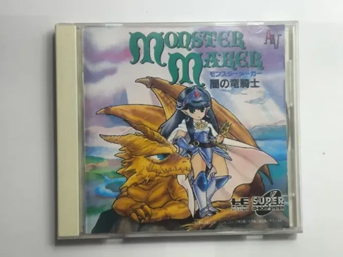 Jogo Original PC Engine Super Cd-Rom - Monster Maker: Yami no Ry?sha