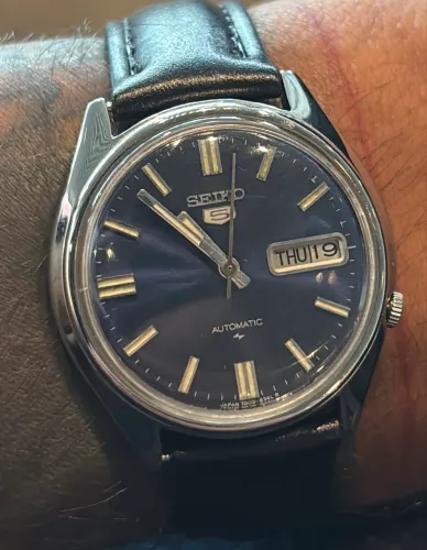 RELÓGIO SEIKO 5 AUTOMÁTICO VINTAGE 