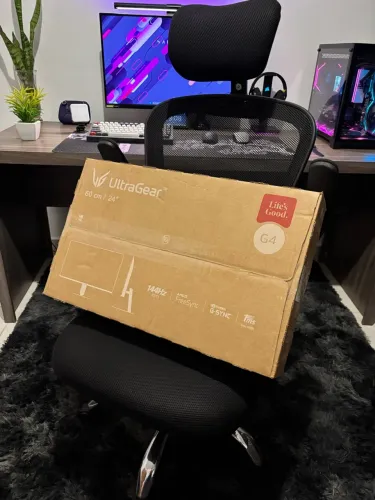 Monitor Gamer Lg Ultragear 24? 144hz, Ips, Hdr10- Novo Lacrado com Nota