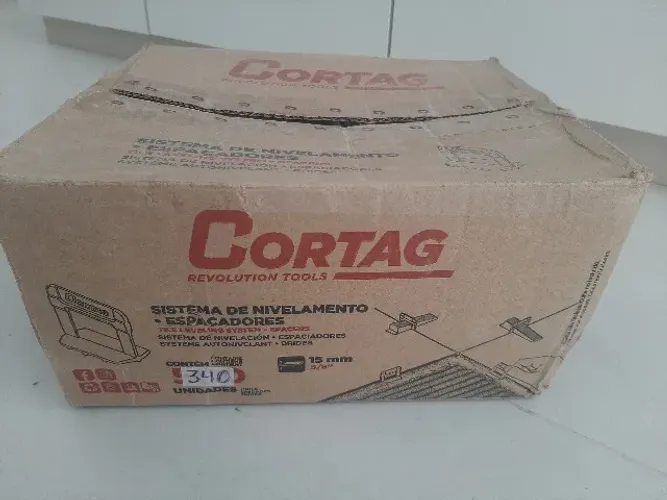 Espaçador Nivelador 1,5 mm Smart Cortag 340 Peças