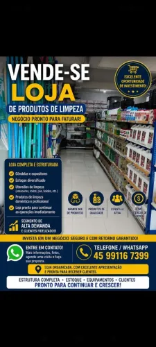 Loja de Produtos de Limpeza