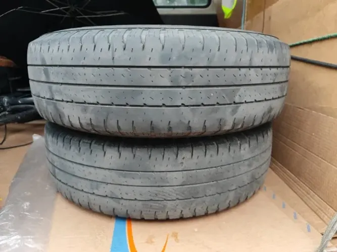 Dois Pneus Goodyear 185R14C Cargo Marathon 2