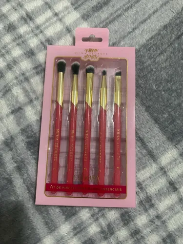 Kit 5 pincéis de olhos Eudora niina secrets